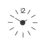 Umbra Blink Wall Clock - Modern Black Metal Oversized Customizable Clock Set thumbnail 1