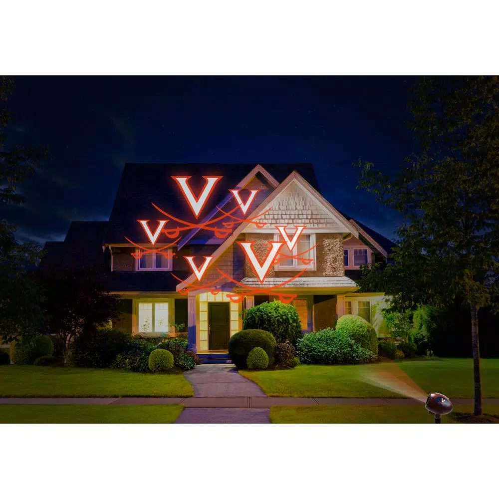 Unbranded NCAA Virginia Cavaliers Team Pride LED Projector Light with Rotating Mode