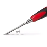 TEKTON 3-Piece Wood Chisel Set with High-Carbon Steel Beveled Blades thumbnail 8
