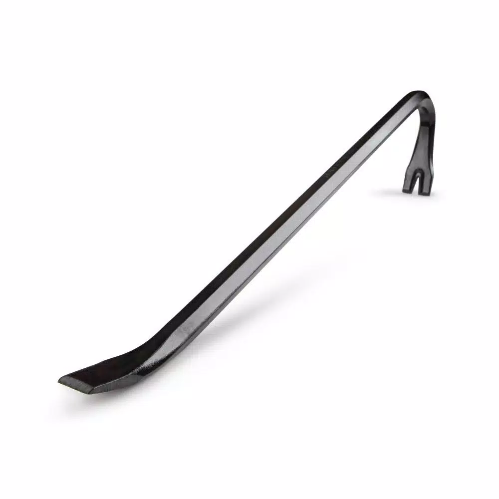 TEKTON 18 in. Wrecking Bar Pry Bar with Chisel Ends and V Nail Slot
