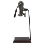 Epicureanist Connoisseur Dark Wood Wine Opener and Iron Stand thumbnail 1