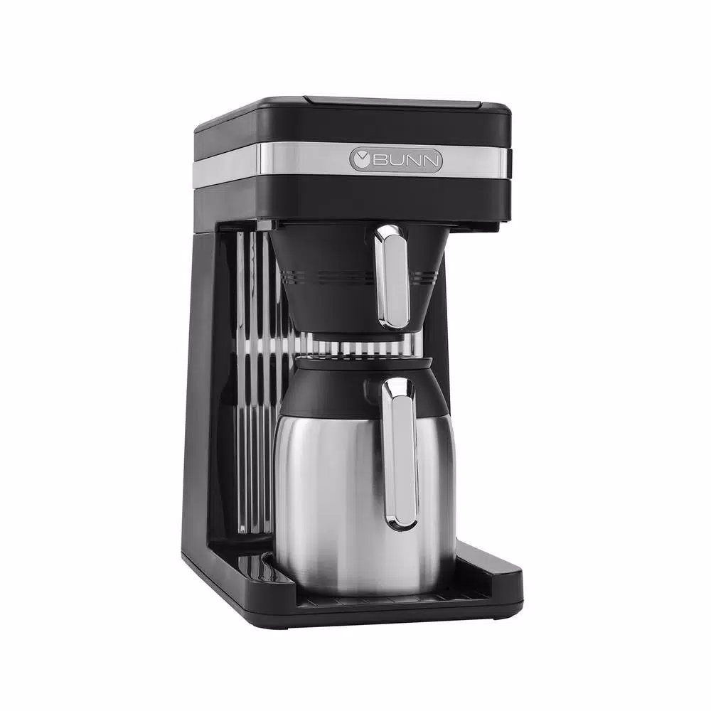 Bunn Speed Brew Platinum 10-Cup Coffee Maker - Fast Drip Coffee Machine with Thermal Carafe