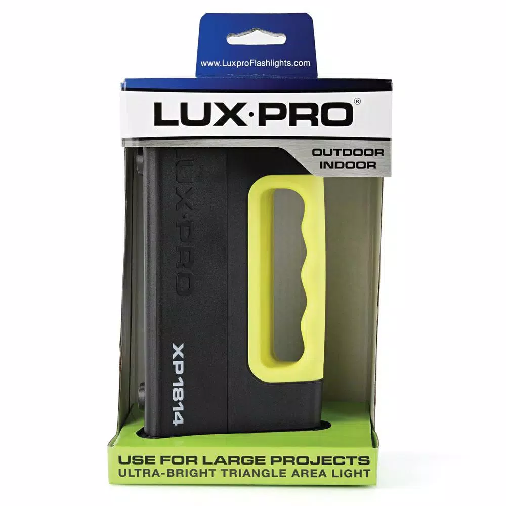 LUXPRO Pro Series 1300 Lumens Broadbeam LED Directional Pivoting Cordless Work Light