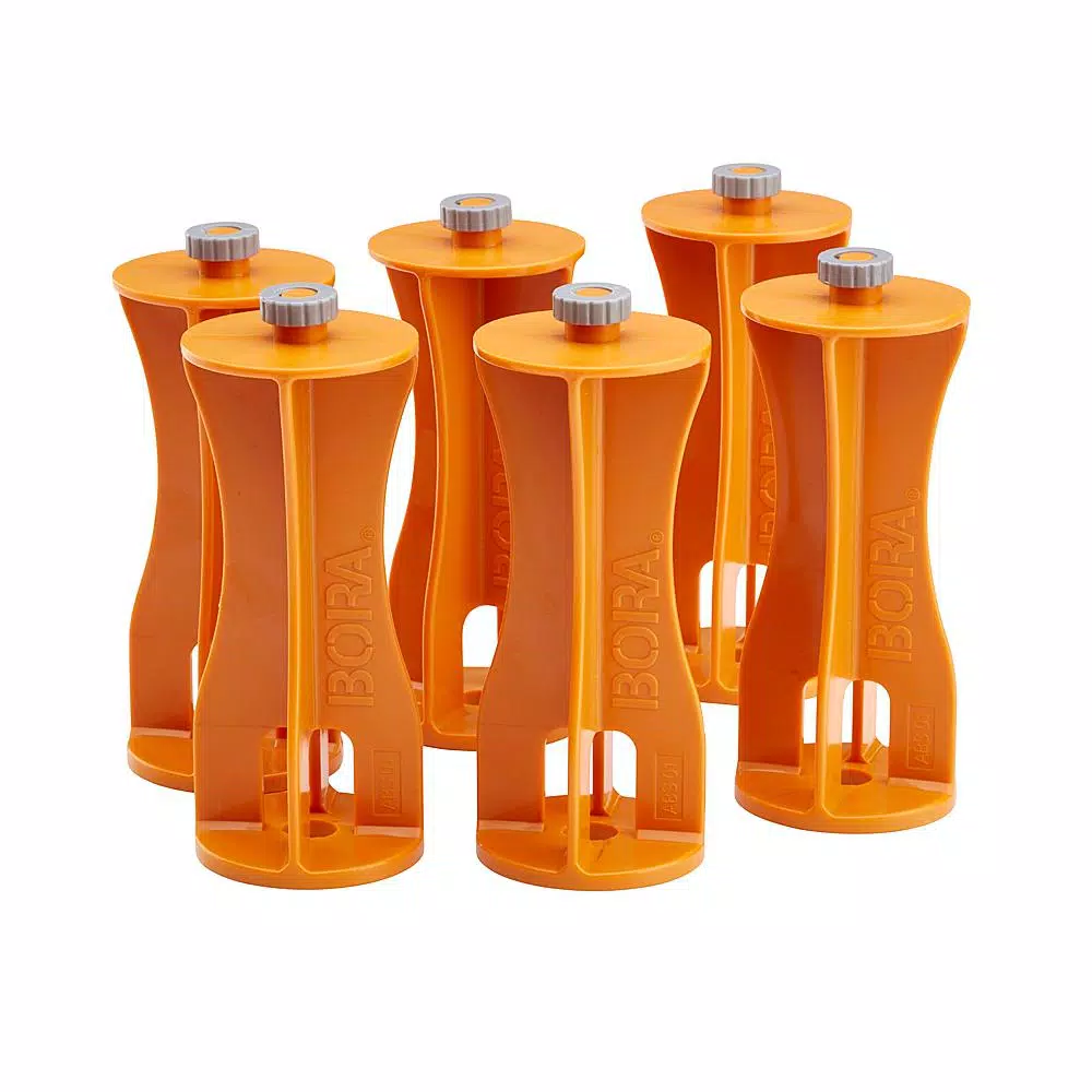 BORA Centipede Work Stand Risers Set, 6-Piece Height Adjustment Kit