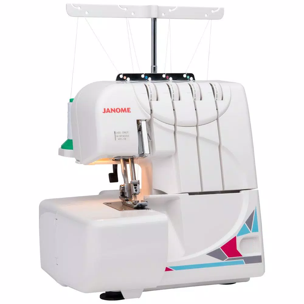 Janome MOD-8933D Serger Machine with 3/4 Thread Capability and Differential Feed