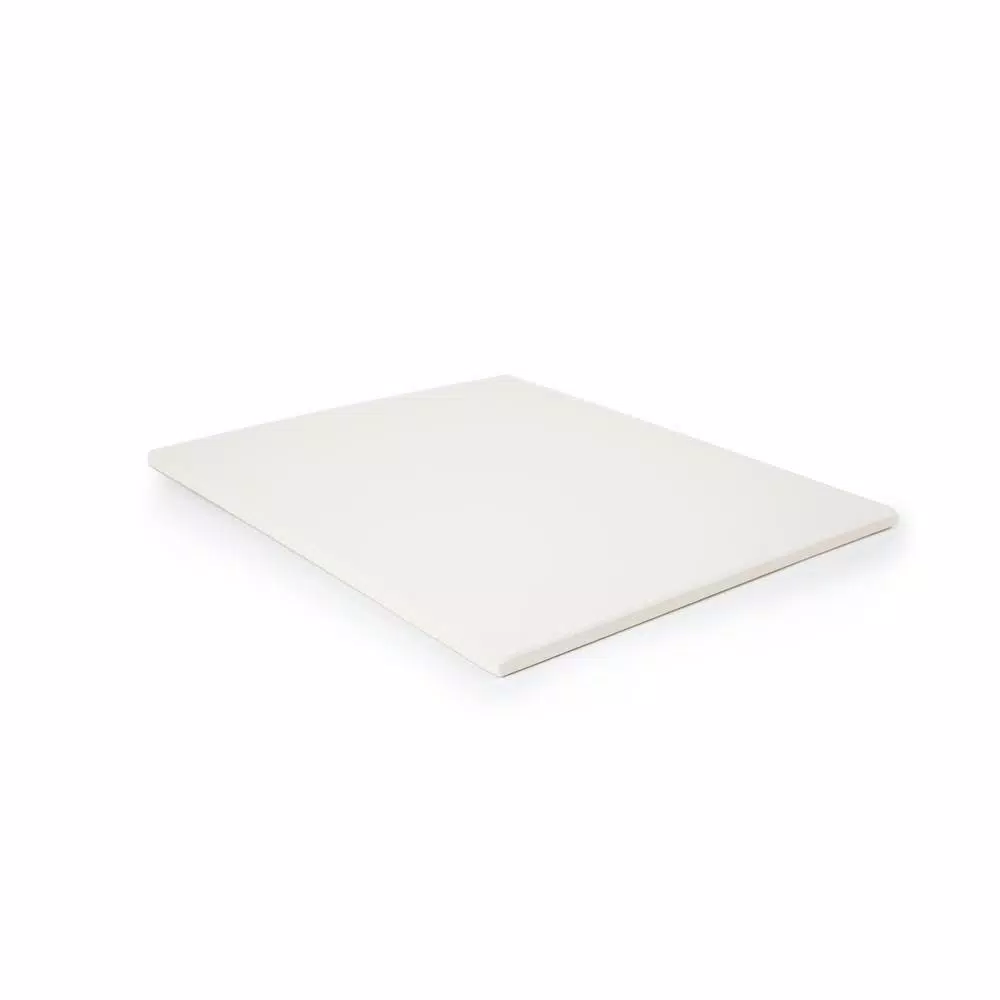 Fox Run 14 in. x 16 in. Square Stoneware Pizza Stone for Crispy Crusts