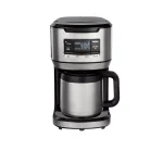 Hamilton Beach 12-Cup Programmable Coffee Maker with Thermal Carafe, Black thumbnail 1