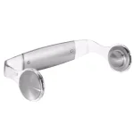 interDesign Forma 2 Wall-Mount Paper Towel Holder, Clear and Brushed Stainless Steel thumbnail 1