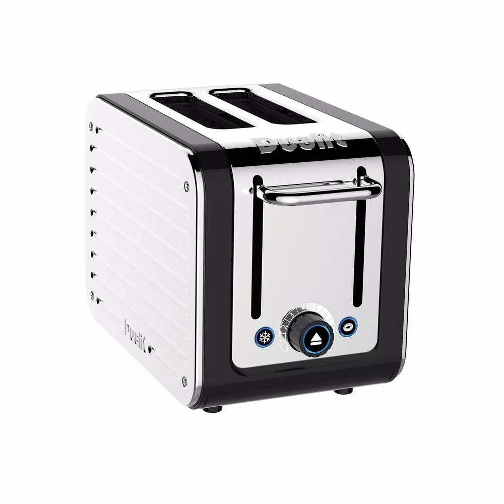 Dualit Design Series 2-Slice Stainless Steel Toaster with Interchangeable Panels