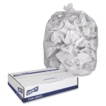 Genuine Joe 56 Gal. High-Density Can Liners, Clear, 200-Count thumbnail 2