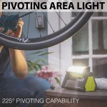 LUXPRO Pro Series 1050 Lumens Broadbeam LED Directional Pivoting Cordless Work Light thumbnail 3