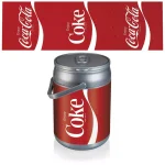ONIVA Coca-Cola 3.75 Qt. 10-Can Hard-Shell Beverage Cooler thumbnail 2