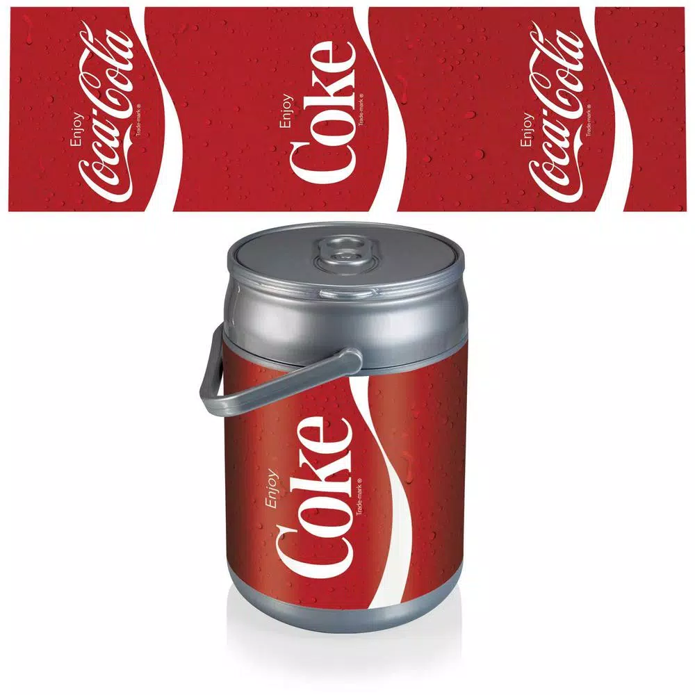 ONIVA Coca-Cola 3.75 Qt. 10-Can Hard-Shell Beverage Cooler