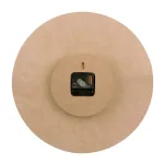 Stonebriar Collection Stonebriar Coastal Worn Blue and White Wooden Wall Clock thumbnail 4