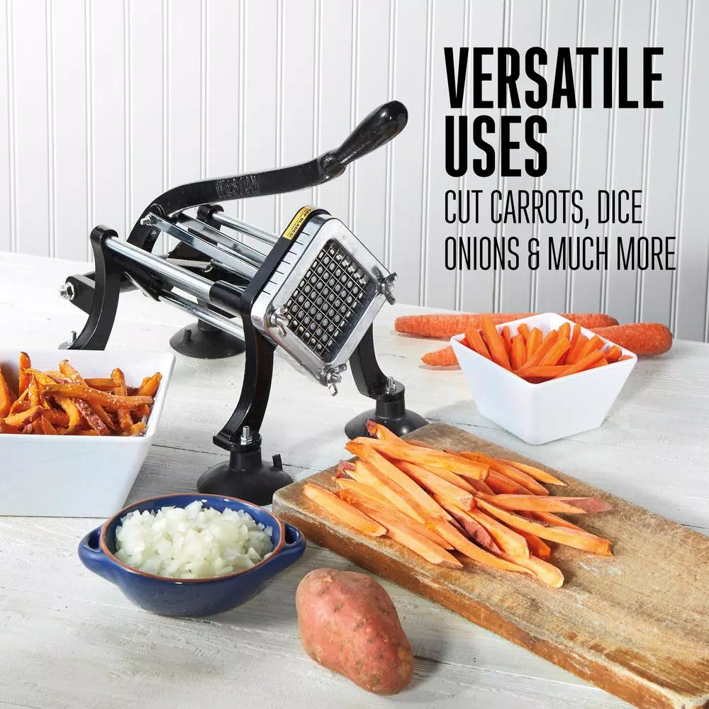 Weston Professional Stainless Steel French Fry Cutter and Vegetable Dicer
