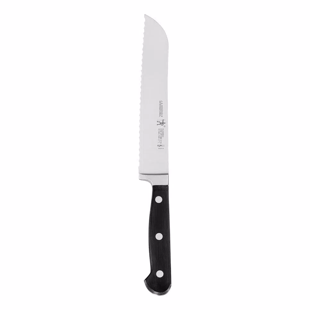 Henckels International Classic 7 in. Serrated Bread Knife, German Stainless Steel