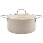 Denmark Tools for Cooks Monaco 10-Piece Fog Aluminum Non-Stick Cookware Set thumbnail 2