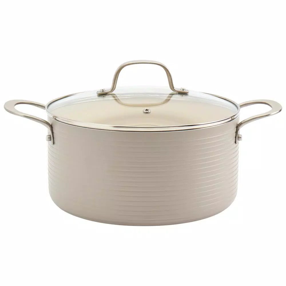 Denmark Tools for Cooks Monaco 10-Piece Fog Aluminum Non-Stick Cookware Set