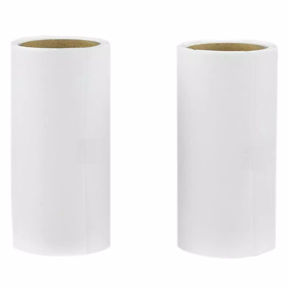 Home Basics Replacement Lint Remover Rolls, Set of 2, 60 Sheets Per Roll