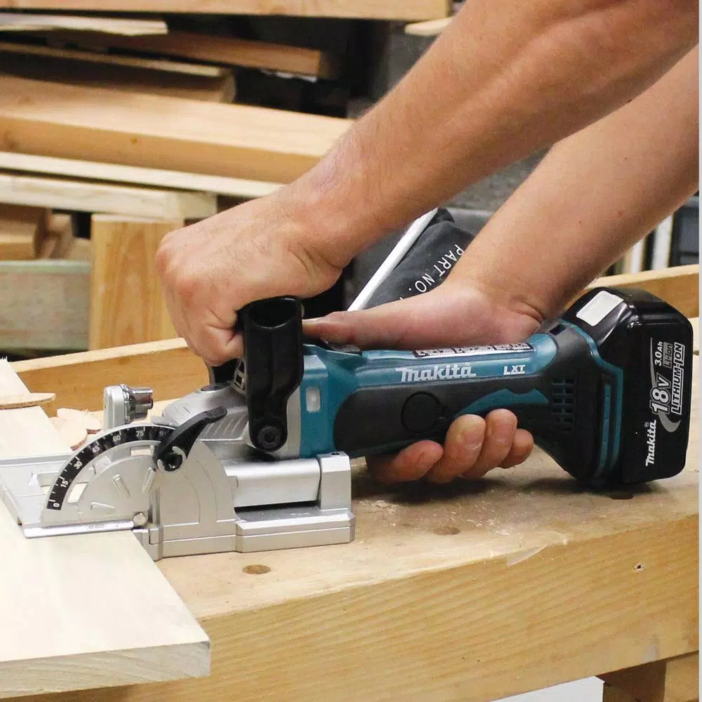 Makita 18V LXT Cordless Plate Joiner, 0.75 in. Biscuit Joiner (Tool-Only)