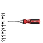 Milwaukee 9-in-1 Square Drive Ratcheting Multi-Bit Screwdriver with Power Groove Bits thumbnail 1