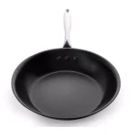 Ozeri Earth Pan ETERNA 12 in. Stainless Steel Nonstick Frying Pan, Black Interior thumbnail 6
