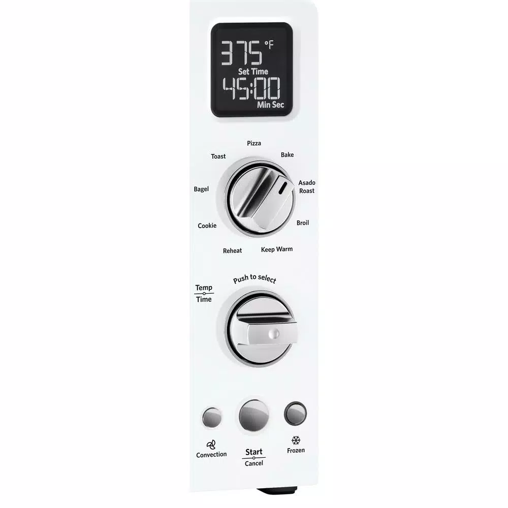 KitchenAid 12 in. Digital Countertop Convection Toaster Oven, 2000W, White