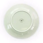 Gibson Home Quilted Eyelet 16-Piece Fine Ceramic Dinnerware Set, Light Grey, Service for 4 thumbnail 3