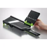 Simposh Handheld Mandoline Slicer with Julienne Blades and Adjustable Thickness Settings thumbnail 14