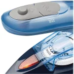 Brentwood Appliances MPI-45 Dual-Voltage Nonstick Travel Steam Iron, Blue thumbnail 2