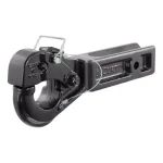 CURT Receiver-Mount Pintle Hook, 2-1/2" Shank, 20,000 lbs. Capacity, 2-1/2" Lunette Eyes thumbnail 2