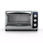 BLACK+DECKER 1500W 6-Slice Stainless Steel Convection Toaster Oven with Broiler Pan thumbnail 2