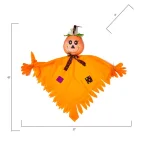 Worth Imports 43 in. Shiny Hanging Halloween Pumpkin Figures, Set of 2 thumbnail 2