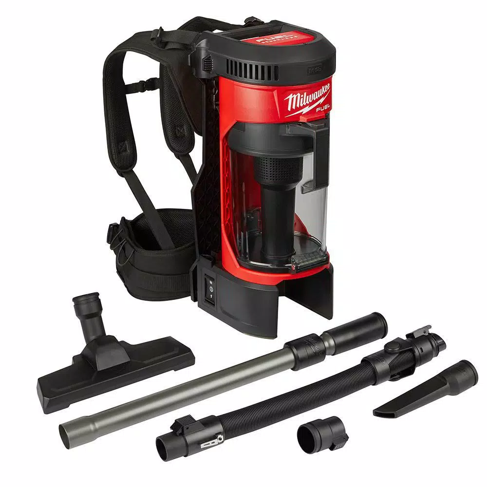Milwaukee M18 FUEL 18V Brushless Jig Saw and 3-in-1 Backpack Vacuum Combo Kit with (2) 6.0Ah Batteries