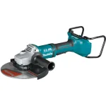 Makita 18V X2 LXT (36V) 9 in. Brushless Paddle Switch Angle Grinder Kit with 5.0 Ah Batteries & Grinding Wheels thumbnail 12