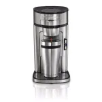 Hamilton Beach The Scoop Single-Serve Stainless Steel Coffee Maker with Built-In Mesh Filter thumbnail 2