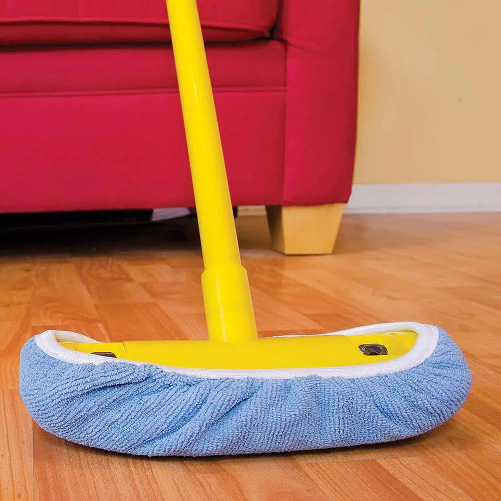 Rejuvenate Microfiber Bonnet Applicator Wet Mop Pad Refill, Blue