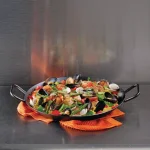 Lodge 15 in. Carbon Steel Skillet with Loop Handles, Black thumbnail 3