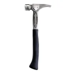 Stiletto TiBone 14 oz. Titanium Smooth Face Hammer with 15.25 in. Curved Handle thumbnail 1