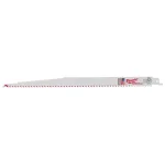 Milwaukee 12 in. 5 TPI Wood Cutting Reciprocating Saw Blades, Bi-Metal (5 Pack) thumbnail 3