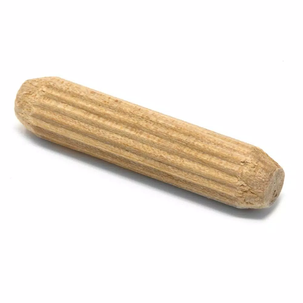 WEN 1/4 in. Wooden Doweling Kit with Titanium-Nitride Coated Brad-Point Drill Bit and 12 Fluted Birch Dowels