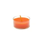 Zest Candle Orange Tealight Candles, 1.5 in. Diameter, 50-Pack thumbnail 1