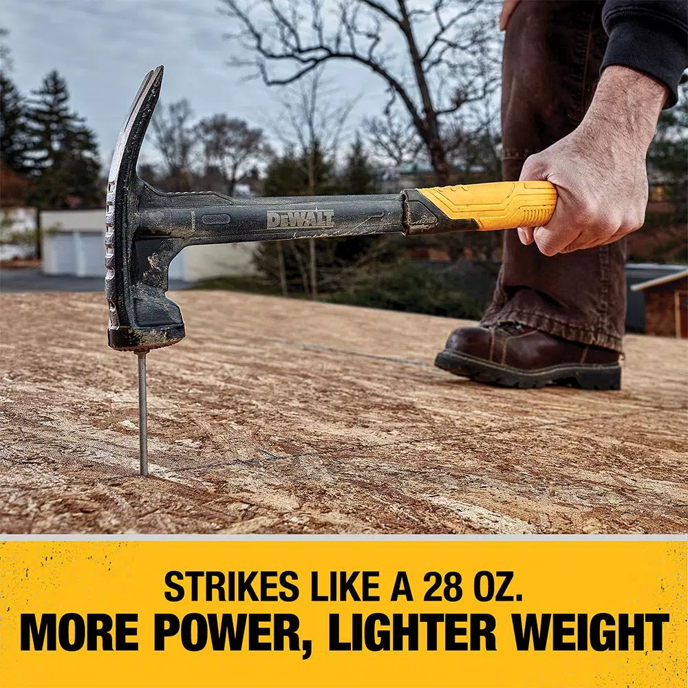 DEWALT 22 oz. Steel Framing Hammer with Rip Claw and Magnetic Nail Starter