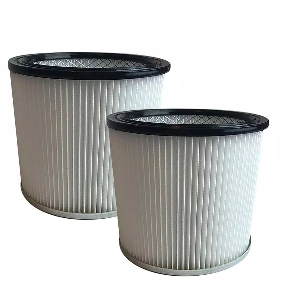 Think Crucial 2-Pack Replacement Filter Cartridges Compatible with Shop-Vac Wet/Dry Vacuums, Fits Part 90304, 9039800, 88-2340-02