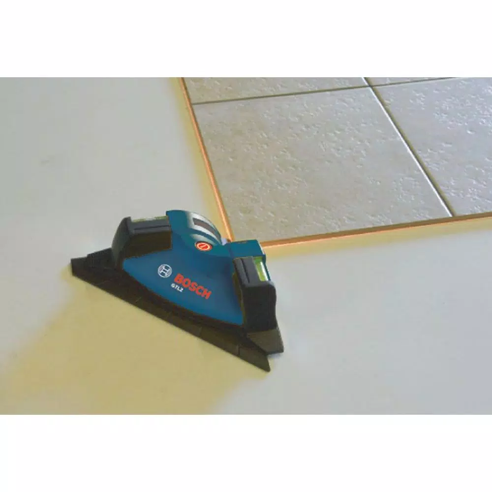 Bosch Tile Laser Square Laser Level with Dual Red Beams