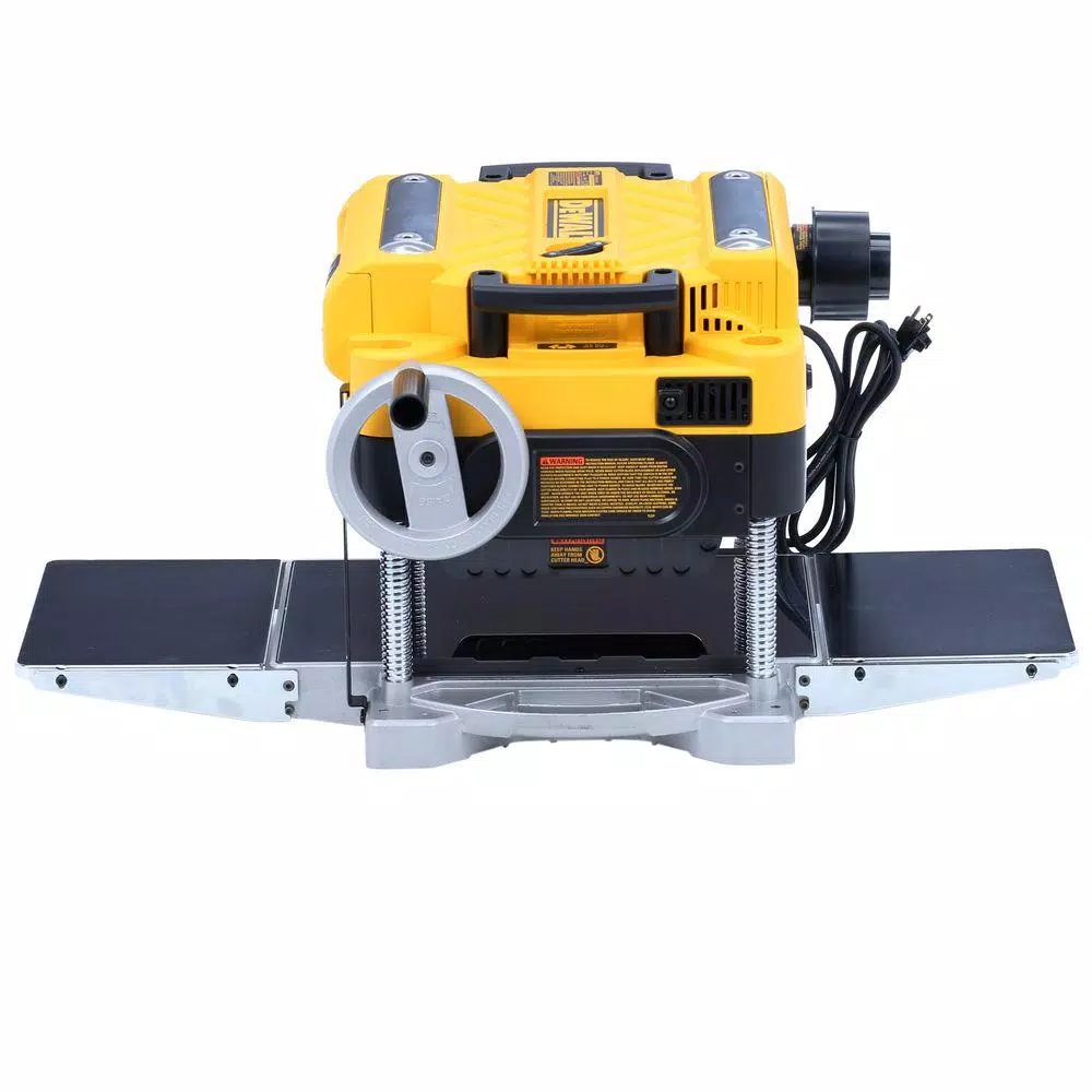 DEWALT 13 in. Heavy-Duty 2-Speed Thickness Planer with 3-Knife Cutterhead and Tables