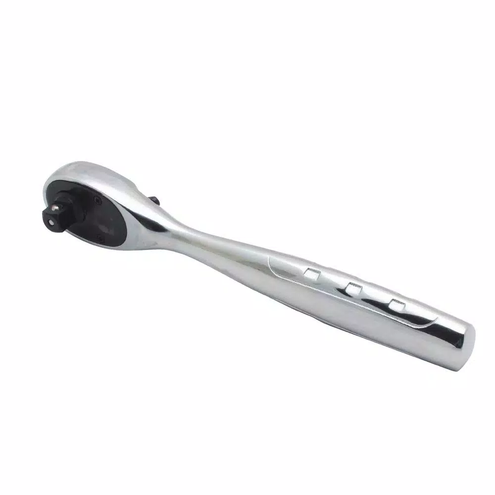 DEWALT 3/8 in. Drive Pear Head Ratchet, 72-Tooth Chrome Vanadium Steel
