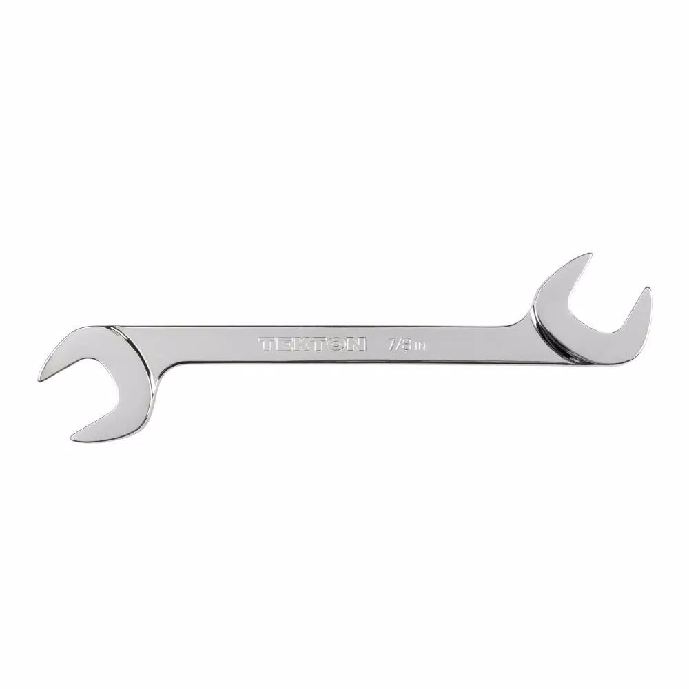 TEKTON 7/8 in. 60° Angle Head Double Open End Wrench