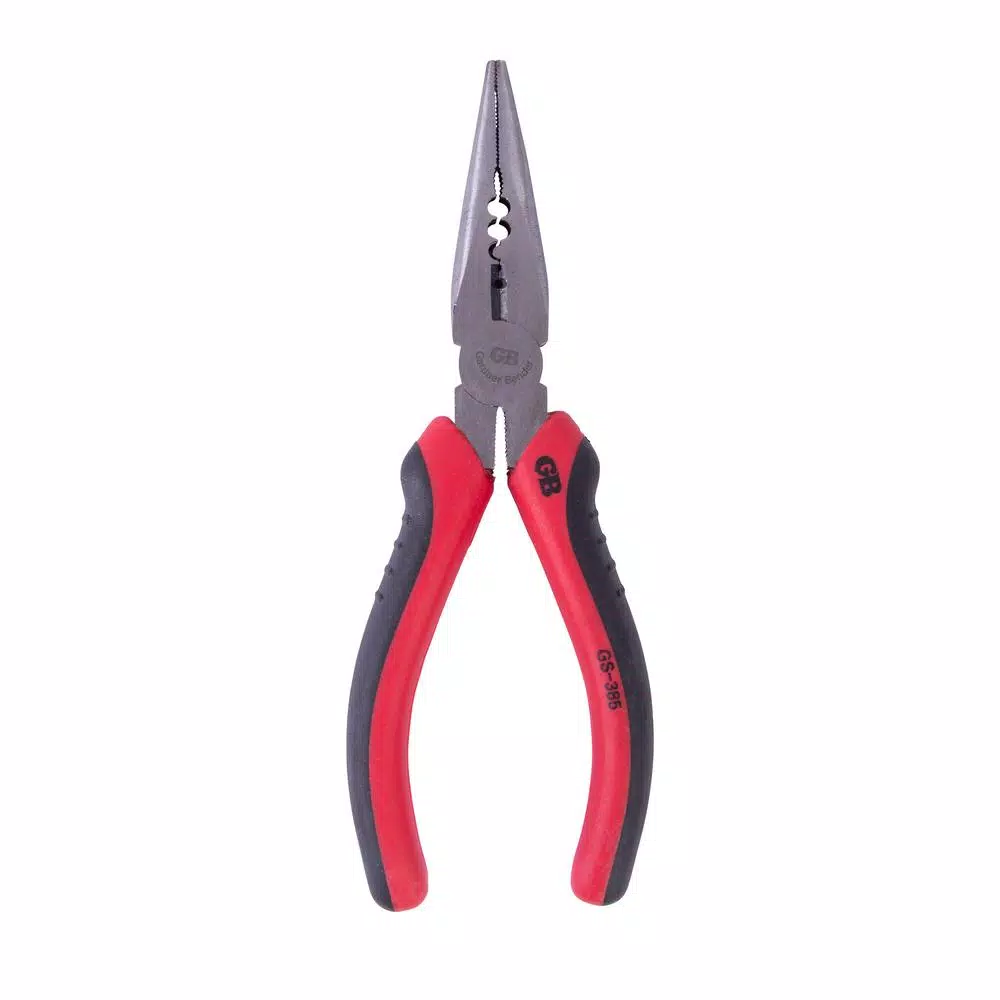 Gardner Bender GS-385 5-in-1 Long Nose Pliers with Cutter and Crimper