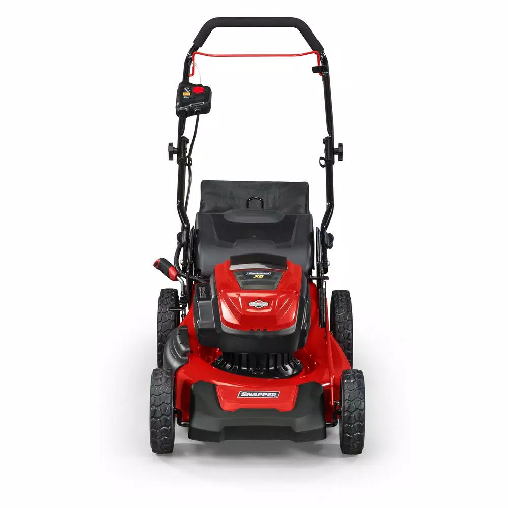 Snapper Briggs & Stratton 82V MAX 19 in. Cordless Electric Lawn Mower Kit with (2) 2.0 Ah Batteries and Rapid Charger